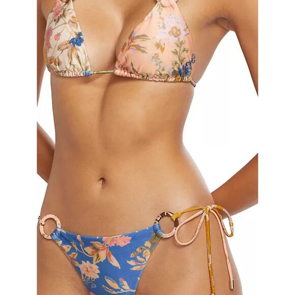 Zimmermann August Floral Ring Tie Bikini - XS - Picture 5 of 7